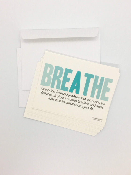 BREATHE Notecards